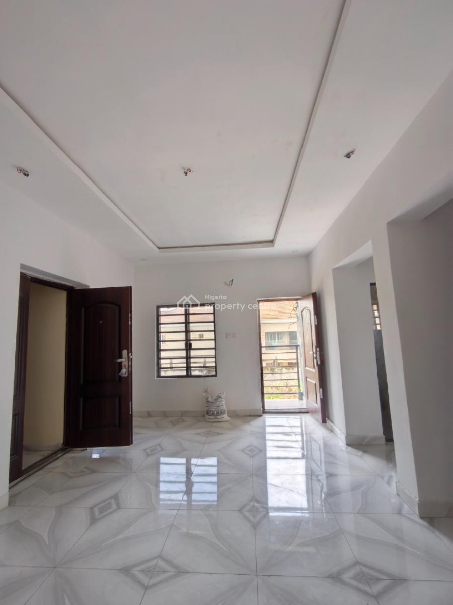 Smart Spacious Newly Built 2 Bedrooms Apartment Upstairs, in a Very Good Power Supply Estate Ogombo at Abraham Adesanya Axis, Aj, Ajah, Lagos, Flat / Apartment for Rent