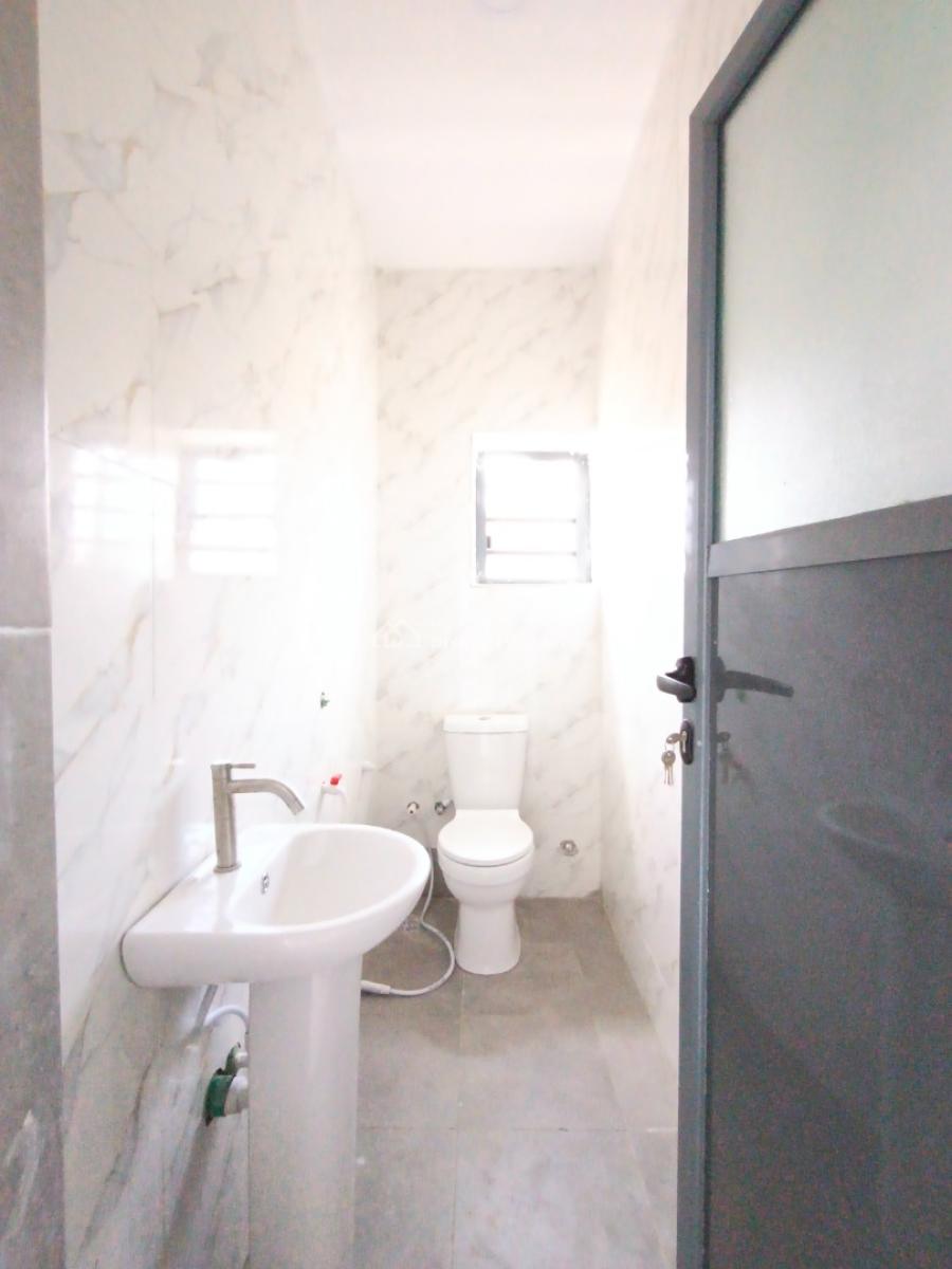 Smart Spacious Newly Built 2 Bedrooms Apartment Upstairs, in a Very Good Power Supply Estate Ogombo at Abraham Adesanya Axis, Aj, Ajah, Lagos, Flat / Apartment for Rent