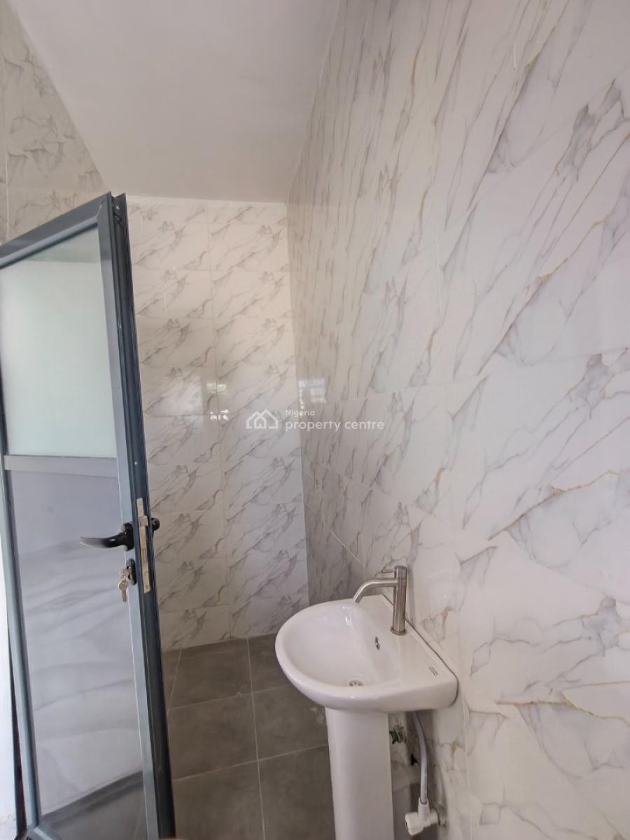 Smart Spacious Newly Built 2 Bedrooms Apartment Upstairs, in a Very Good Power Supply Estate Ogombo at Abraham Adesanya Axis, Aj, Ajah, Lagos, Flat / Apartment for Rent
