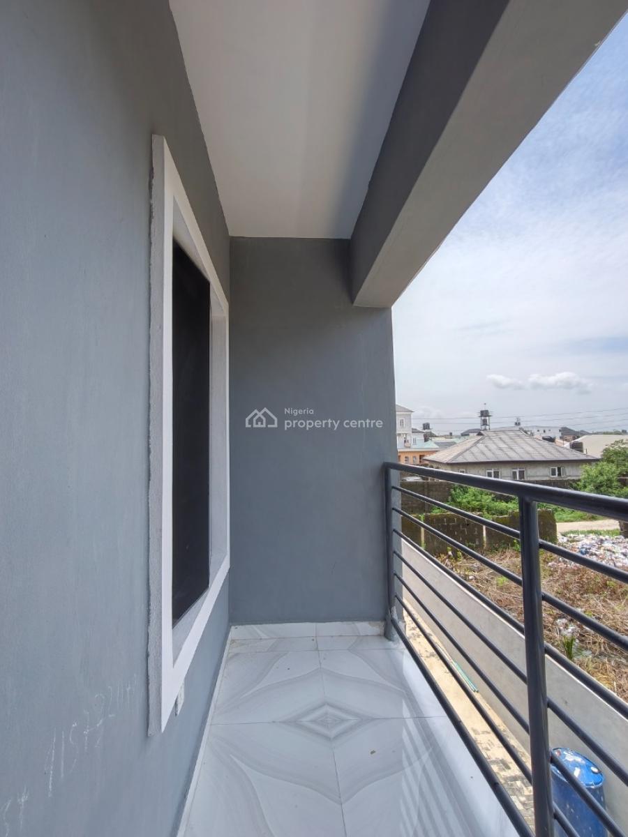 Smart Spacious Newly Built 2 Bedrooms Apartment Upstairs, in a Very Good Power Supply Estate Ogombo at Abraham Adesanya Axis, Aj, Ajah, Lagos, Flat / Apartment for Rent