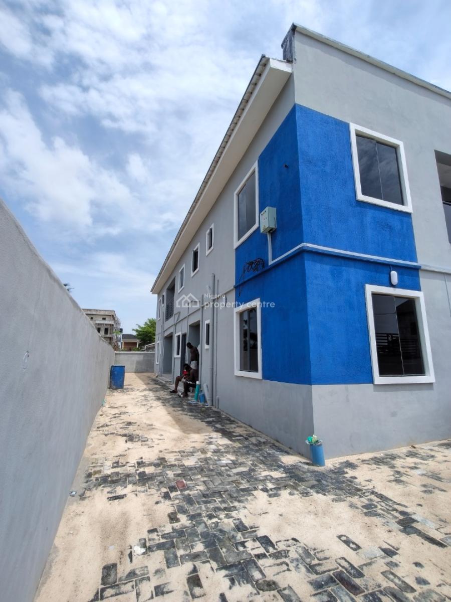Smart Spacious Newly Built 2 Bedrooms Apartment Upstairs, in a Very Good Power Supply Estate Ogombo at Abraham Adesanya Axis, Aj, Ajah, Lagos, Flat / Apartment for Rent