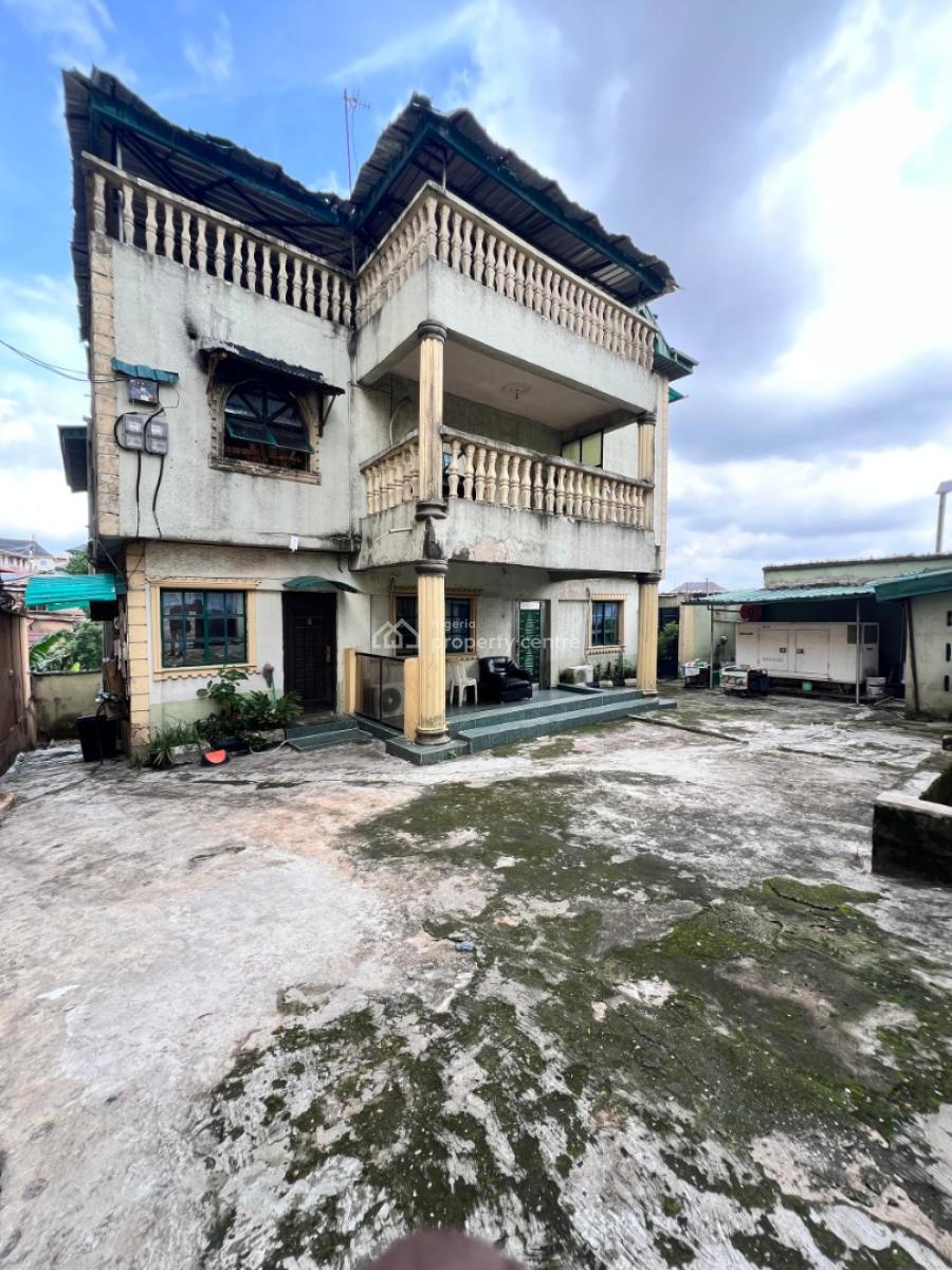 a Buy & Rebuild Storey Building, Omole Phase 1, Ikeja, Lagos, House for Sale