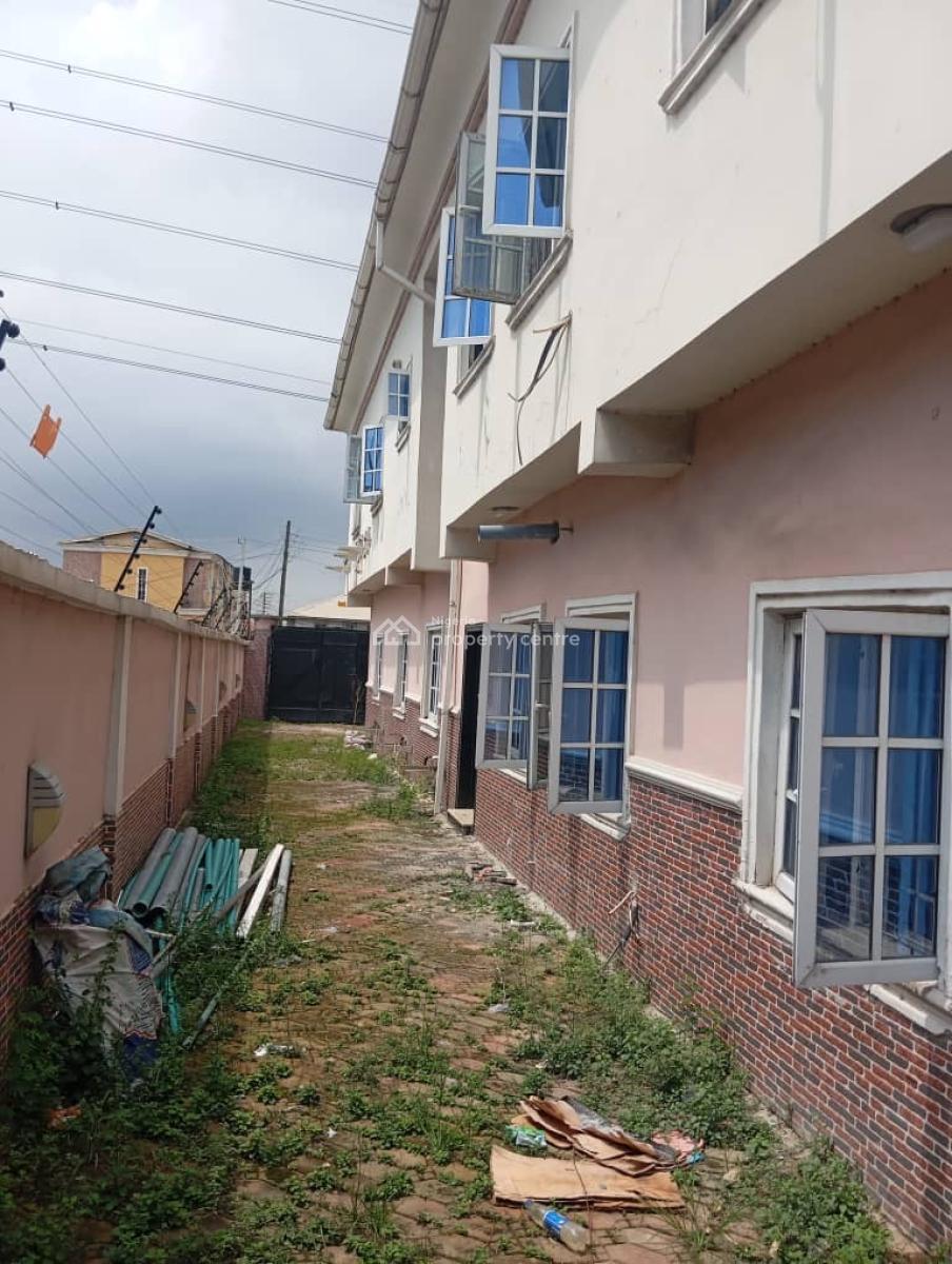 a Plot of Land and a Building with 2 Bedroom Flats & 4 Bedroom Duplex, Addo Road, Ajah, Lagos, Mixed-use Land for Sale