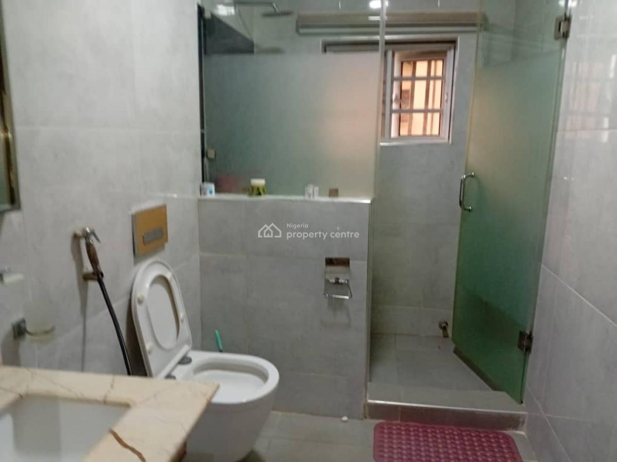 Furnished and Serviced 4 Bedroom Terraced Duplex with 1 Room Bq, Guzape District, Abuja, Terraced Duplex for Rent