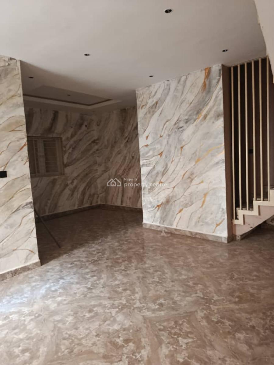 Luxury 3 Bedroom Terrace Duplex with a Study and Bq, Trem, Life Camp, Abuja, Terraced Duplex for Rent