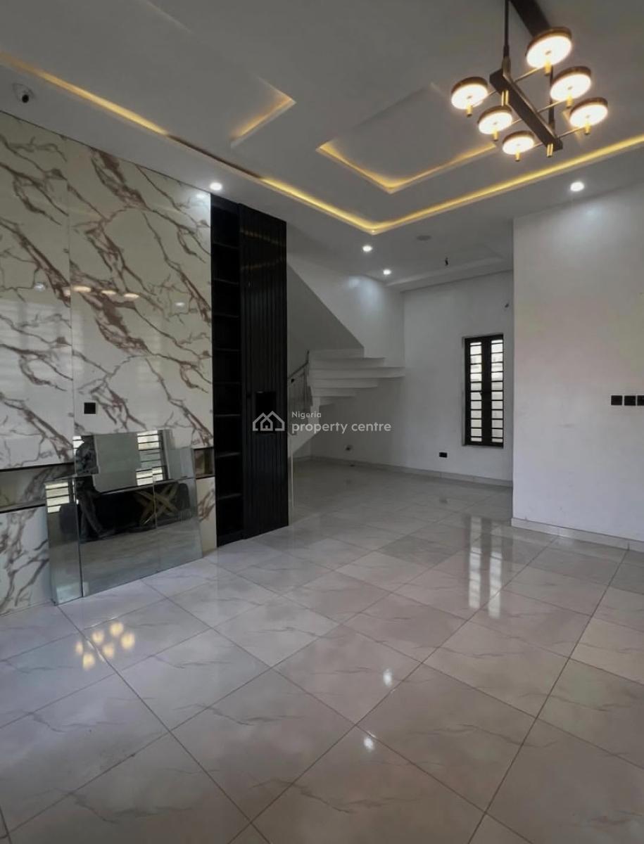 Self Service & Self Compound 5bedroom Fully Detached Duplex with Bq, General Paint, Ajah, Lagos, Detached Duplex for Rent