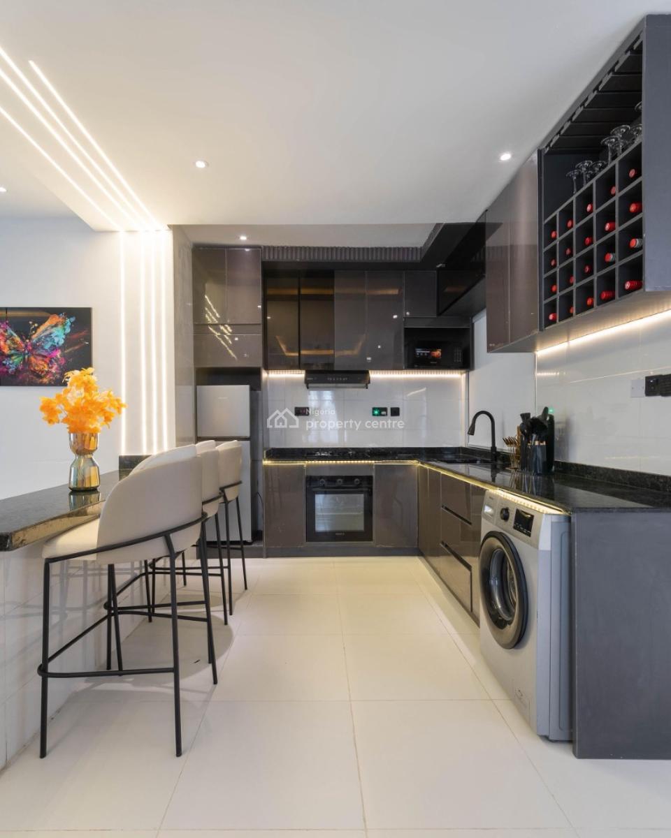 Brand New City View 2 Bedroom with Pool, Ps5 and  Snooker Board, Lekki Phase 1, Lekki, Lagos, Flat / Apartment Short Let