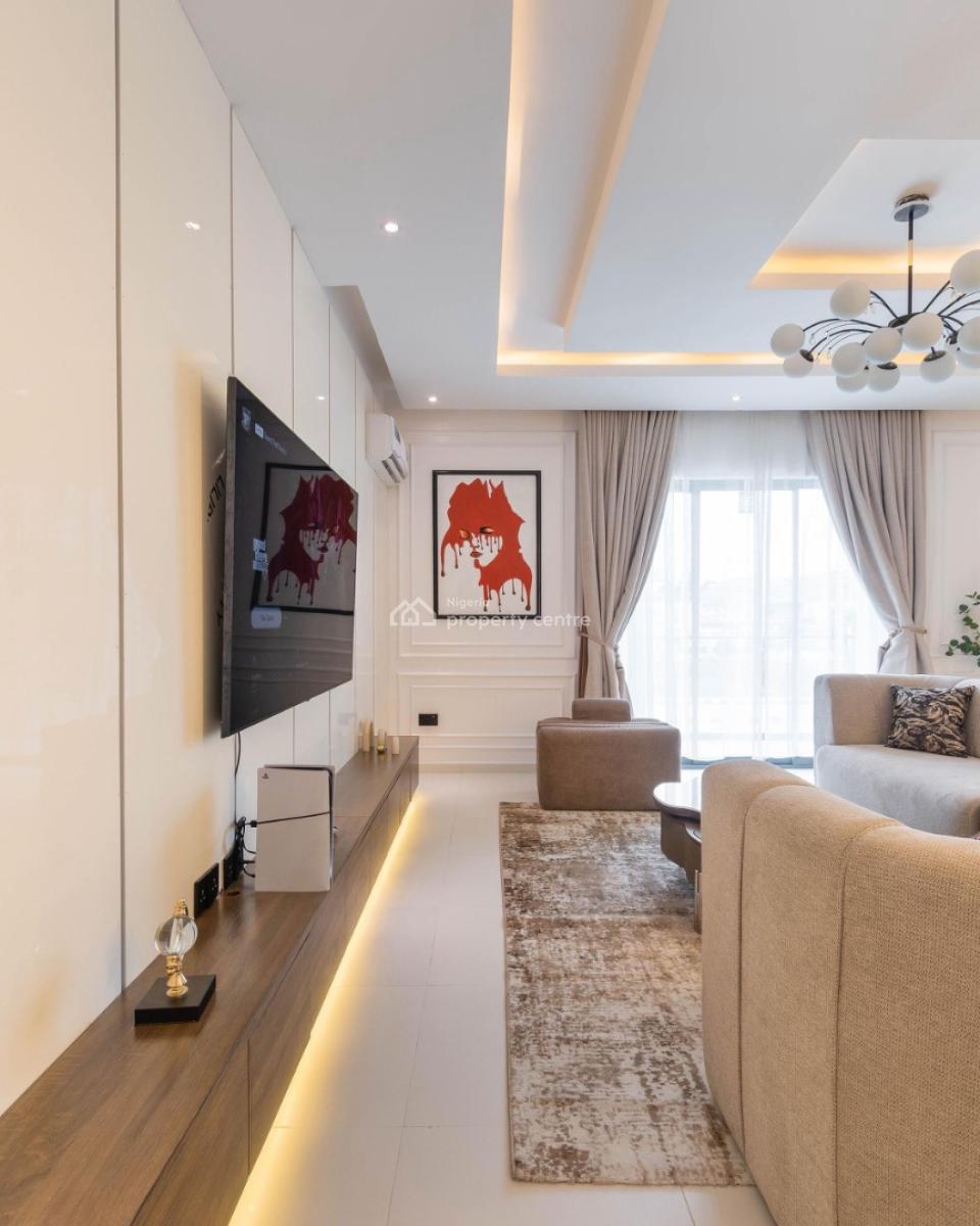 Brand New City View 2 Bedroom with Pool, Ps5 and  Snooker Board, Lekki Phase 1, Lekki, Lagos, Flat / Apartment Short Let