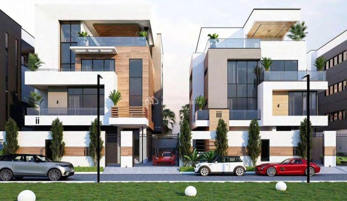 6 Bedroom Semi-detached Duplex with Bq, Jabi, Abuja, Semi-detached Duplex for Sale