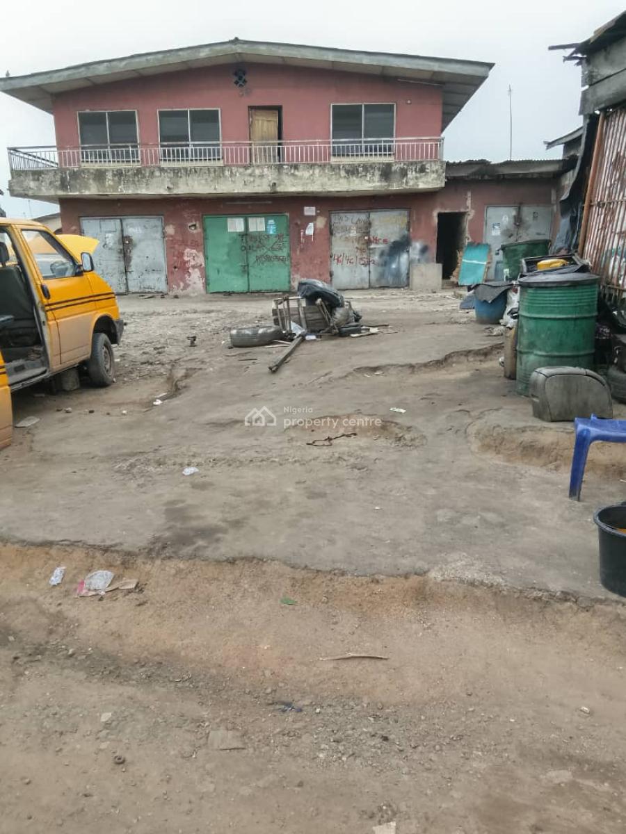 a Solid Building Ideal for Commercial, 454, Ikorodu Road, Ojota, Ojota, Lagos, Commercial Property for Sale