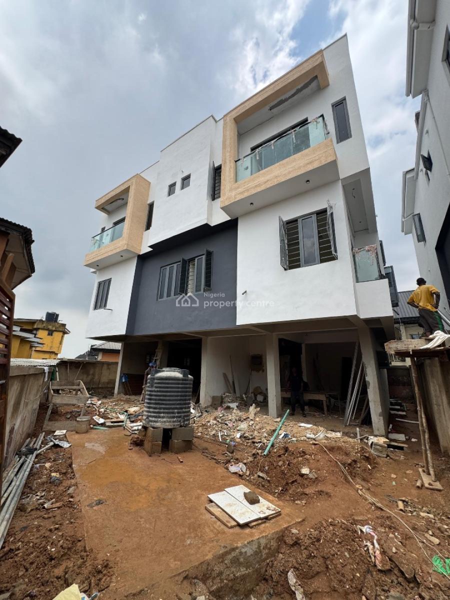 Lovely Built 4 Bedroom Semi Detached Duplex with Bq, Maryland, Lagos, Semi-detached Duplex for Sale