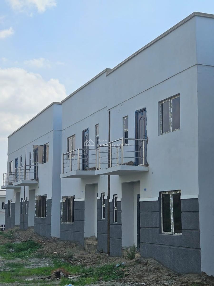 Distress: 4 Bedroom Terrace Duplex Carcass Available, Life Camp, Abuja, Terraced Duplex for Sale