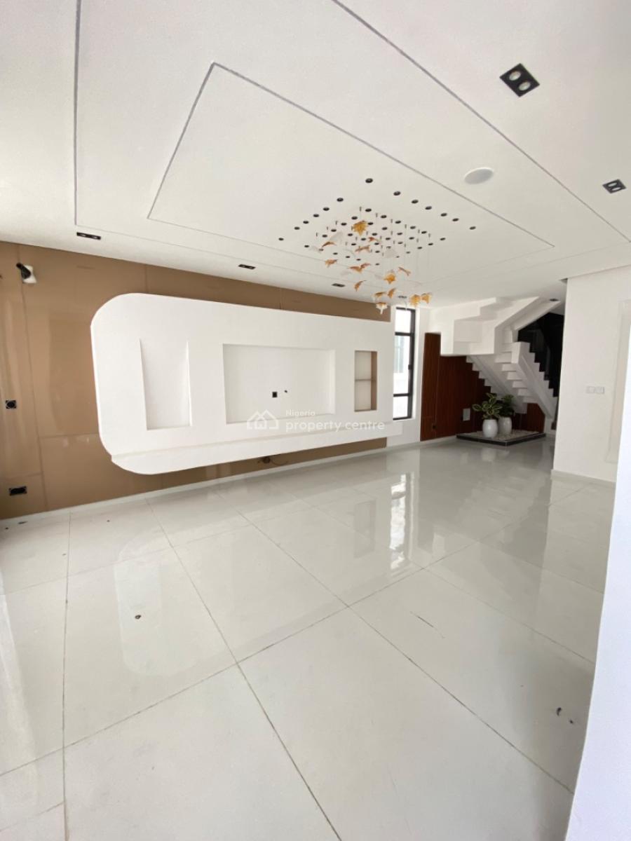 Luxurious 5 Bedroom Brand New Fully Detached Smart House with Bq, Chevron Toll Gate, Lekki, Lagos, Detached Duplex for Rent