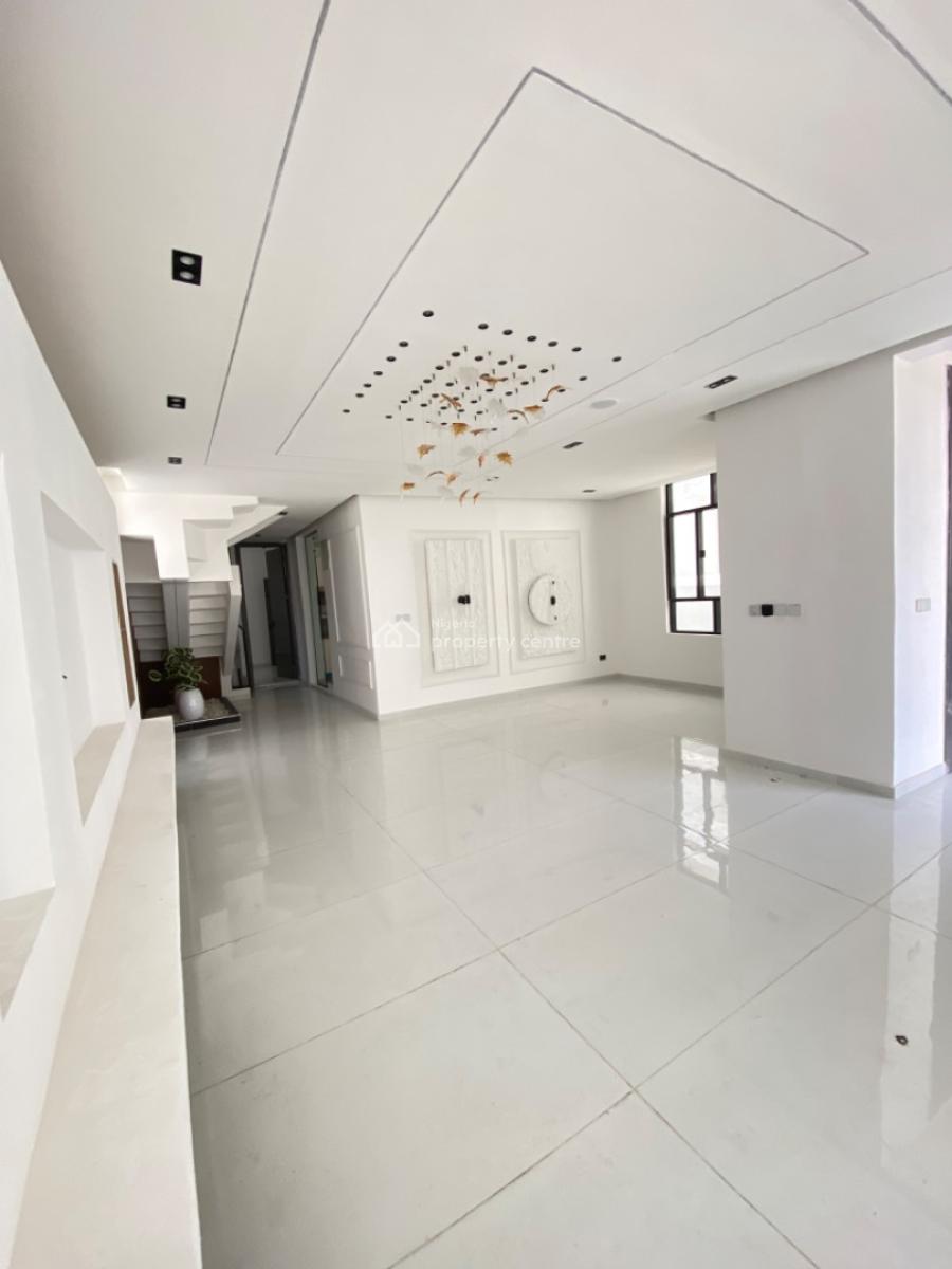 Luxurious 5 Bedroom Brand New Fully Detached Smart House with Bq, Chevron Toll Gate, Lekki, Lagos, Detached Duplex for Rent