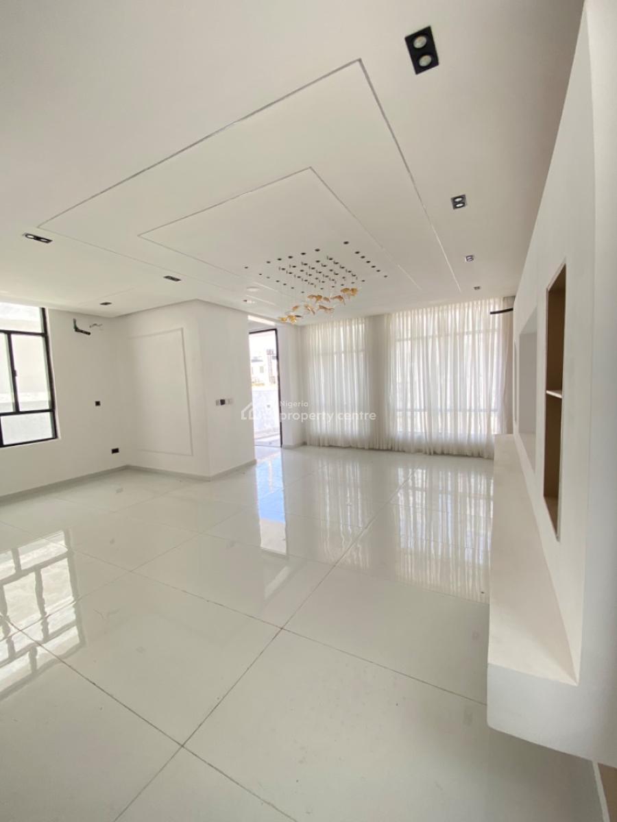 Luxurious 5 Bedroom Brand New Fully Detached Smart House with Bq, Chevron Toll Gate, Lekki, Lagos, Detached Duplex for Rent