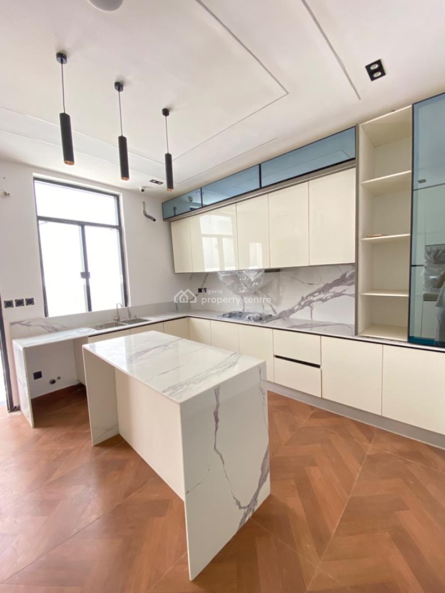 Luxurious 5 Bedroom Brand New Fully Detached Smart House with Bq, Chevron Toll Gate, Lekki, Lagos, Detached Duplex for Rent
