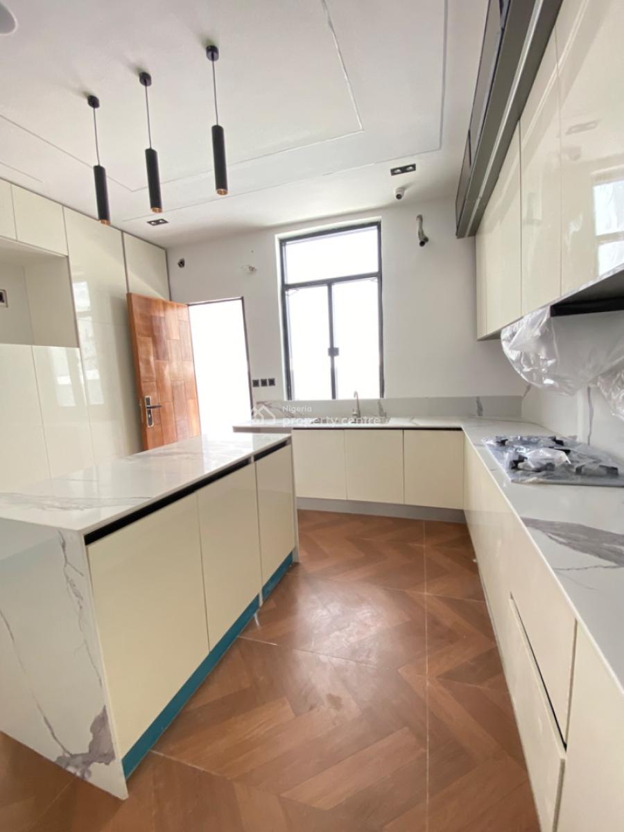 Luxurious 5 Bedroom Brand New Fully Detached Smart House with Bq, Chevron Toll Gate, Lekki, Lagos, Detached Duplex for Rent