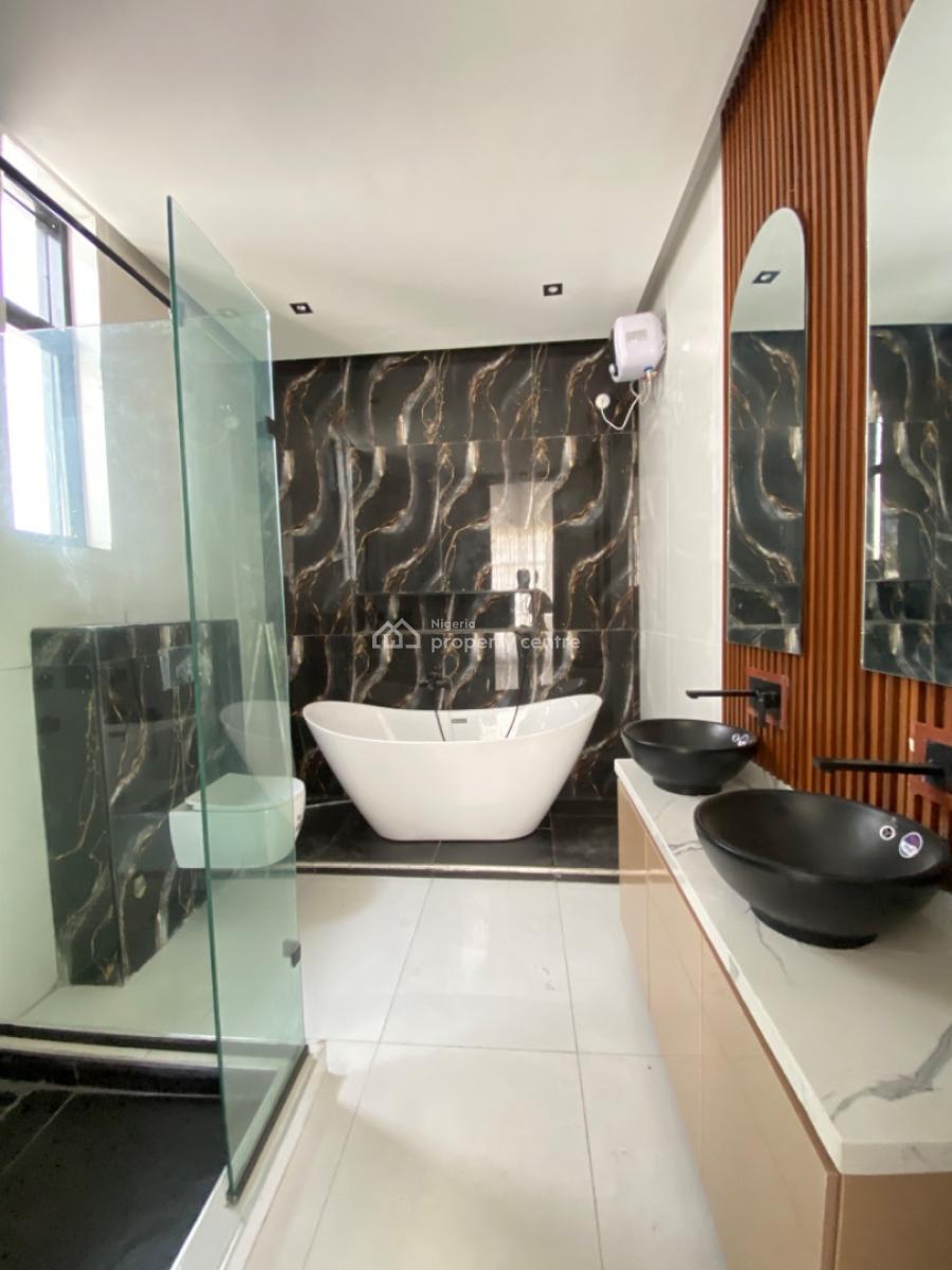 Luxurious 5 Bedroom Brand New Fully Detached Smart House with Bq, Chevron Toll Gate, Lekki, Lagos, Detached Duplex for Rent