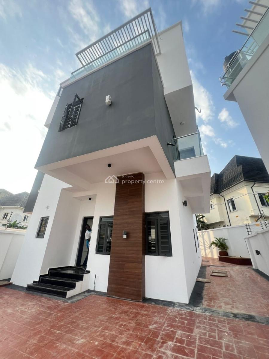 Luxury 4 Bedrom Semi-detached Duplex, Guzape Diplomatic Zone, Guzape District, Abuja, Semi-detached Duplex for Rent