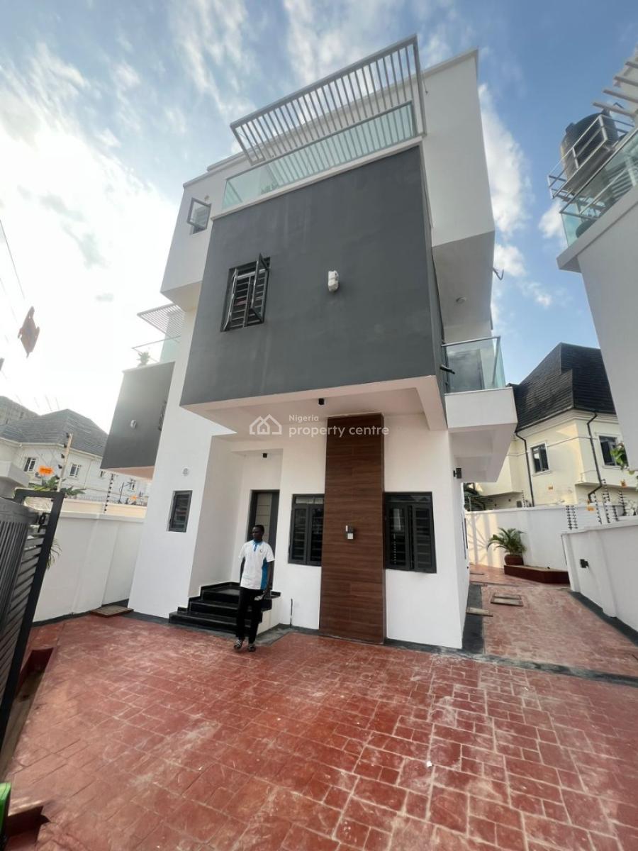 Luxury 4 Bedrom Semi-detached Duplex, Guzape Diplomatic Zone, Guzape District, Abuja, Semi-detached Duplex for Rent