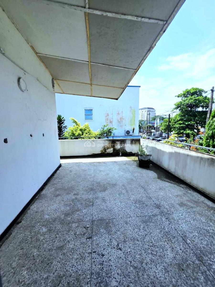 Commercial 6 Bedroom Detached House with Bq, Victoria Island (vi), Lagos, Office Space for Rent