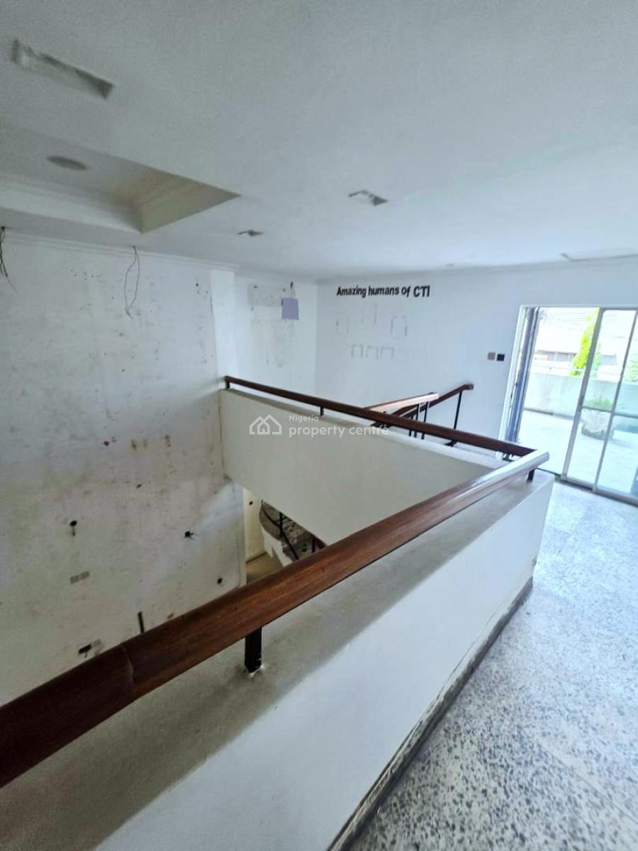 Commercial 6 Bedroom Detached House with Bq, Victoria Island (vi), Lagos, Office Space for Rent