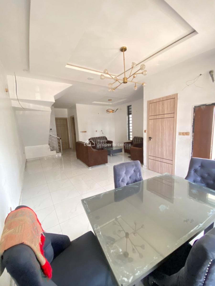 Spacious 4 Bedroom Modern Semi Detached Duplex with Bq Available, Chevron Toll Gate, Lekki, Lagos, Semi-detached Duplex for Rent