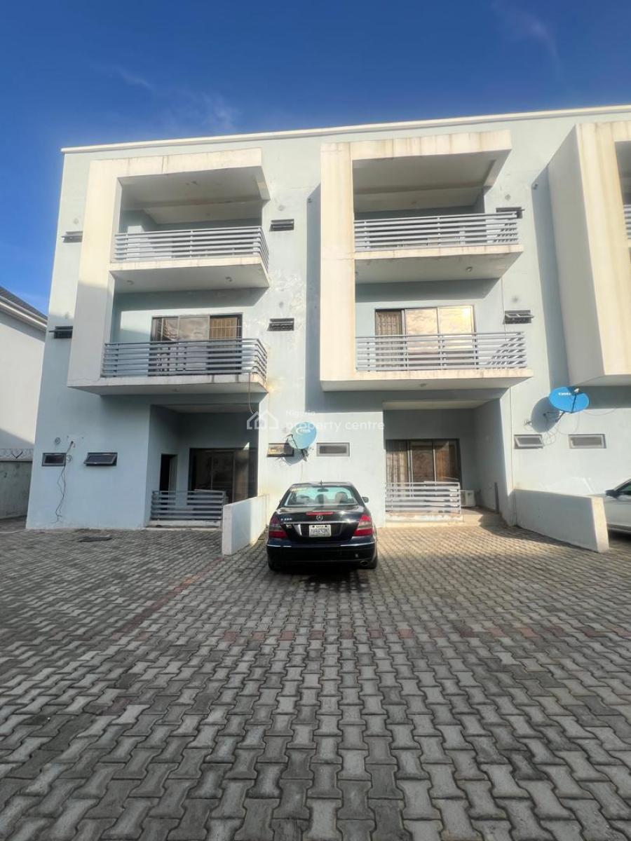 Luxury 4 Bedrom Terrace Duplex on Corner Piece, Guzape Main, Guzape District, Abuja, Terraced Duplex for Rent
