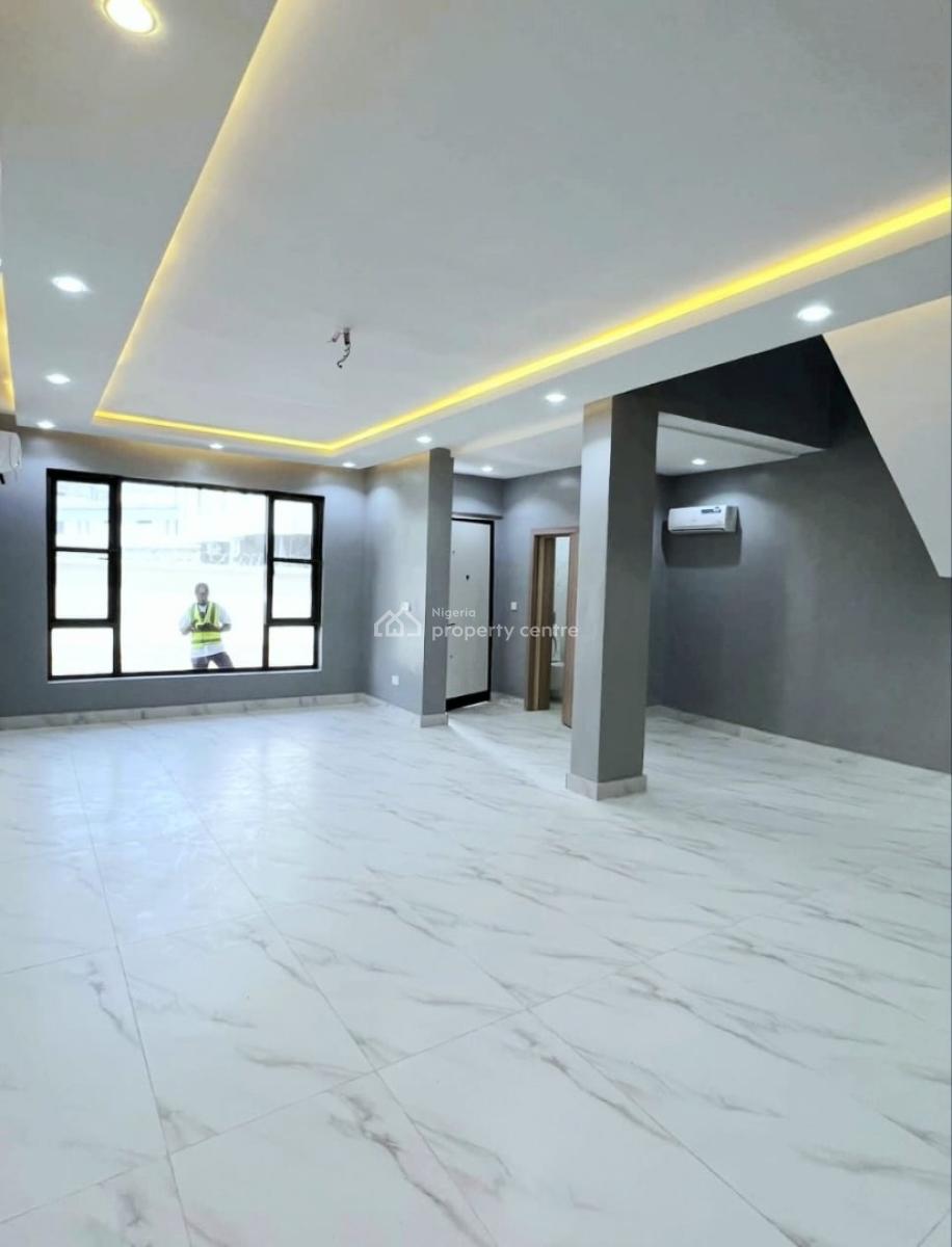 Newly Built 4 Bedroom Terrace House with a Room Bq, Lekki Phase 1, Lekki, Lagos, Terraced Duplex for Rent