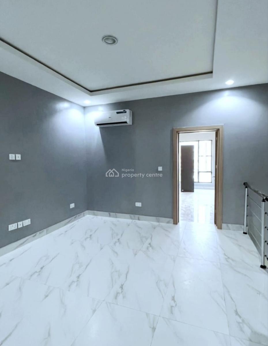 Newly Built 4 Bedroom Terrace House with a Room Bq, Lekki Phase 1, Lekki, Lagos, Terraced Duplex for Rent