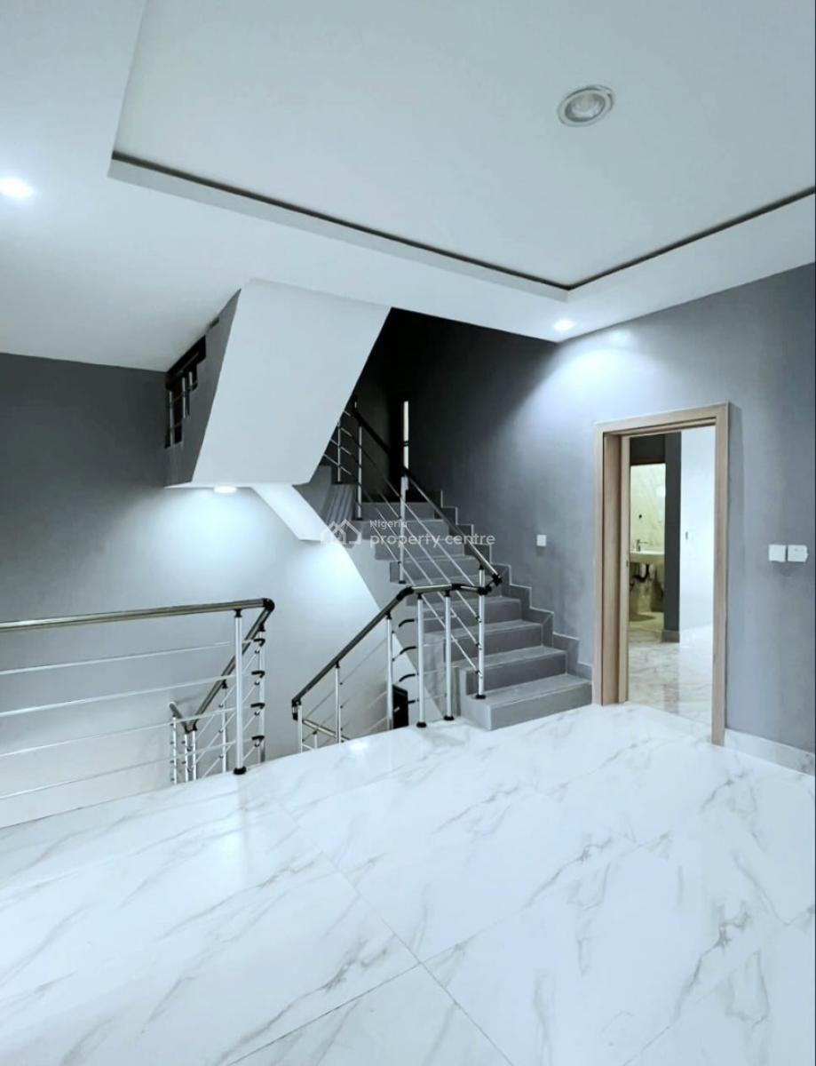 Newly Built 4 Bedroom Terrace House with a Room Bq, Lekki Phase 1, Lekki, Lagos, Terraced Duplex for Rent
