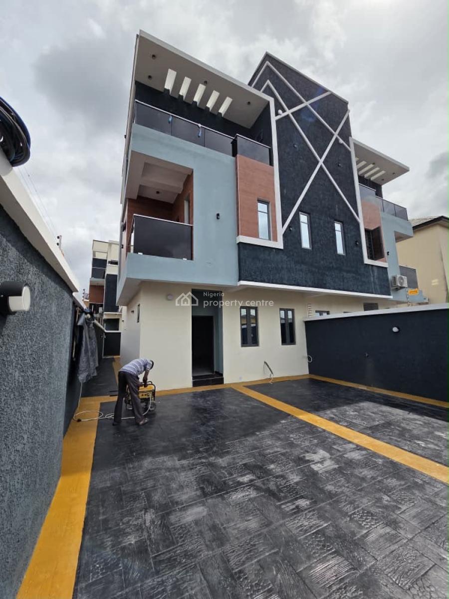 Masterfully Crafted 4-bedroom Duplex with Bq in an Estate in Gbagada, Masterfully Crafted 4-bedroom Duplex with Bq in an Estate in Gbagada, Gbagada, Lagos, Semi-detached Duplex for Sale
