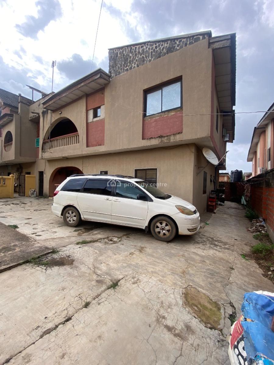 Block of 2 Units of 3-bedroom Flats. N140million, Funsho Owoyemi Street, New Oko-oba, Agege, Lagos, Flat / Apartment for Sale