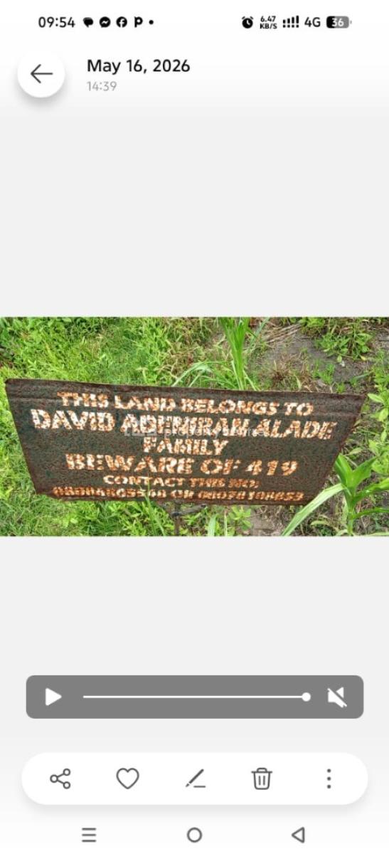 Plots of Land, Olode-olojuoro Area of Oluyole Local Government, Ibadan, Oluyole, Oyo, Mixed-use Land for Sale