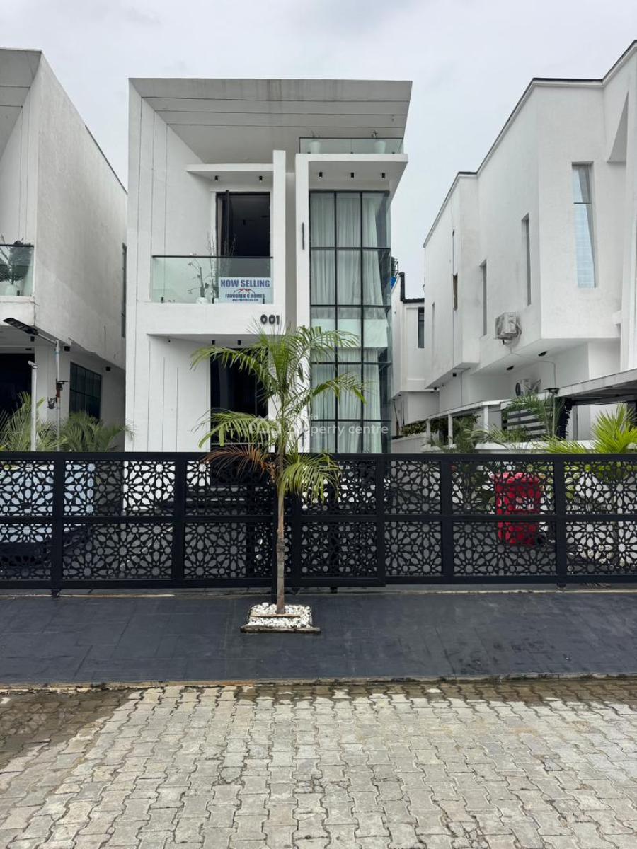 Furnished , Luxury 5  Bedroom Detached Duplex with Swimming Pool ,bq., Within a Call to Access Estate in Chevron, Lekki, Lagos, Detached Duplex for Sale