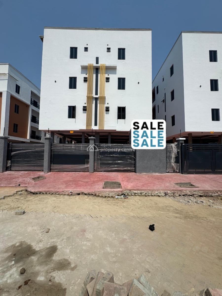 3 Bedroom Apartment + Bq, Salem, Ikate, Lekki, Lagos, Flat / Apartment for Rent