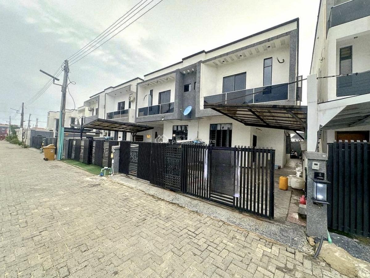 Luxury 4-bedroom Terrace Duplex in Chevron Alternative Route, Chevron, Lekki Expressway, Lekki, Lagos, Terraced Duplex for Rent