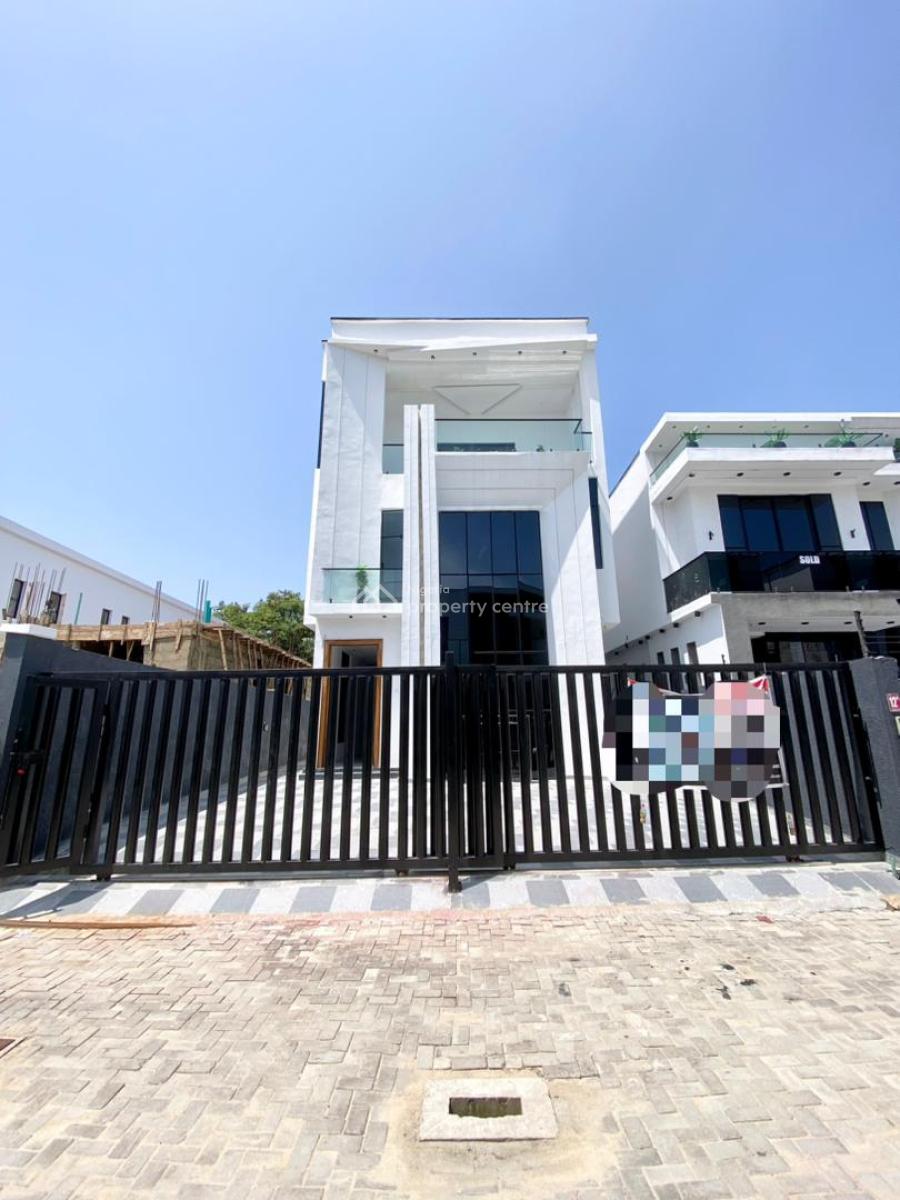 Exclusive 6 Bed Luxurious Smart House with Bq, Lounge, Cinema & Pool, Exclusive 6 Bedroom Smart House with Bq, Lounge, Cinema in Chevron, Lekki, Lagos, Detached Duplex for Sale