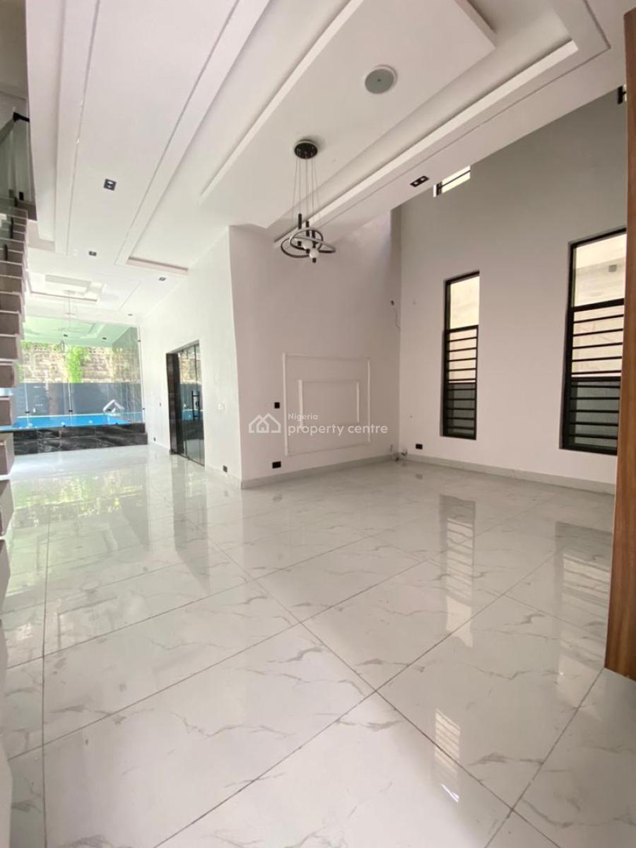 Exclusive 6 Bed Luxurious Smart House with Bq, Lounge, Cinema & Pool, Exclusive 6 Bedroom Smart House with Bq, Lounge, Cinema in Chevron, Lekki, Lagos, Detached Duplex for Sale