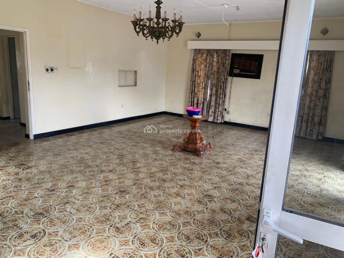 Commercial 3 Bedroom Detached Bungalow, Off Adeniran Ogunsanya, Surulere, Lagos, Office Space for Rent