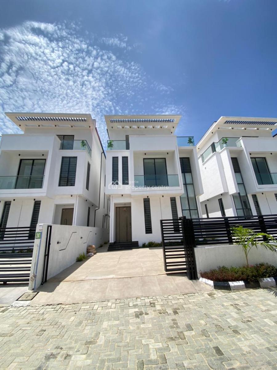 Newly Built 5 Bed Luxurious Smart House with Bq & Pool, Newly Built 5 Bed Luxurious Smart House with Bq & Pool in Chevron, Lekki, Lagos, Detached Duplex for Sale