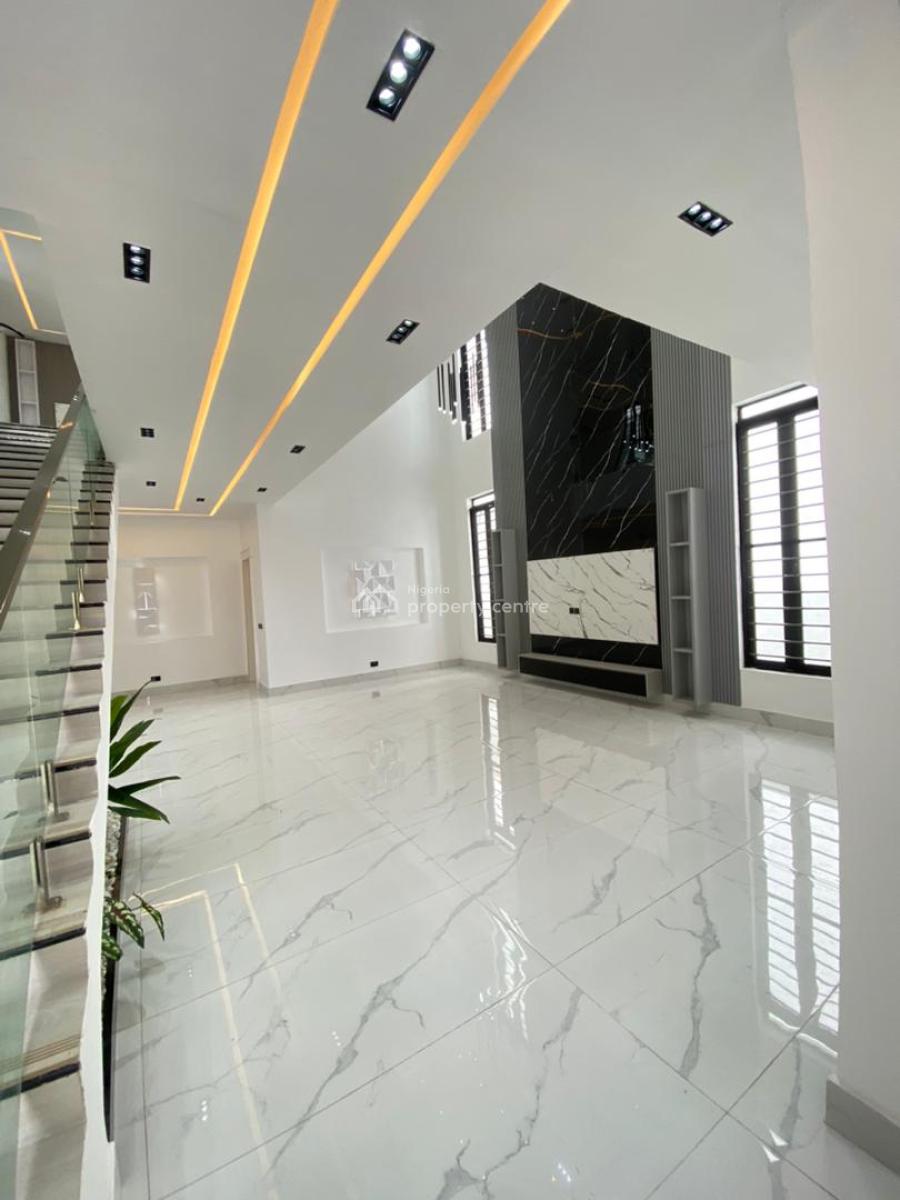 Newly Built 5 Bed Luxurious Smart House with Bq & Pool, Newly Built 5 Bed Luxurious Smart House with Bq & Pool in Chevron, Lekki, Lagos, Detached Duplex for Sale