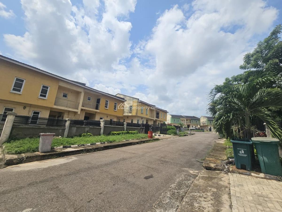 4 Bedroom Duplex with Bq (carcass) in a Secured Estate, Orange Valley Estate, Oke-mosan, Abeokuta South, Ogun, Semi-detached Duplex for Sale