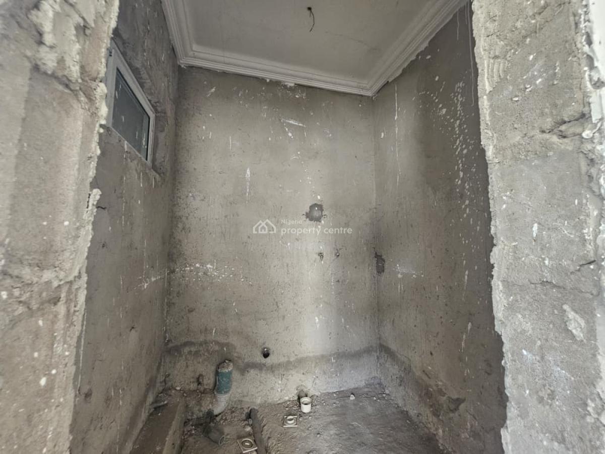 4 Bedroom Duplex with Bq (carcass) in a Secured Estate, Orange Valley Estate, Oke-mosan, Abeokuta South, Ogun, Semi-detached Duplex for Sale