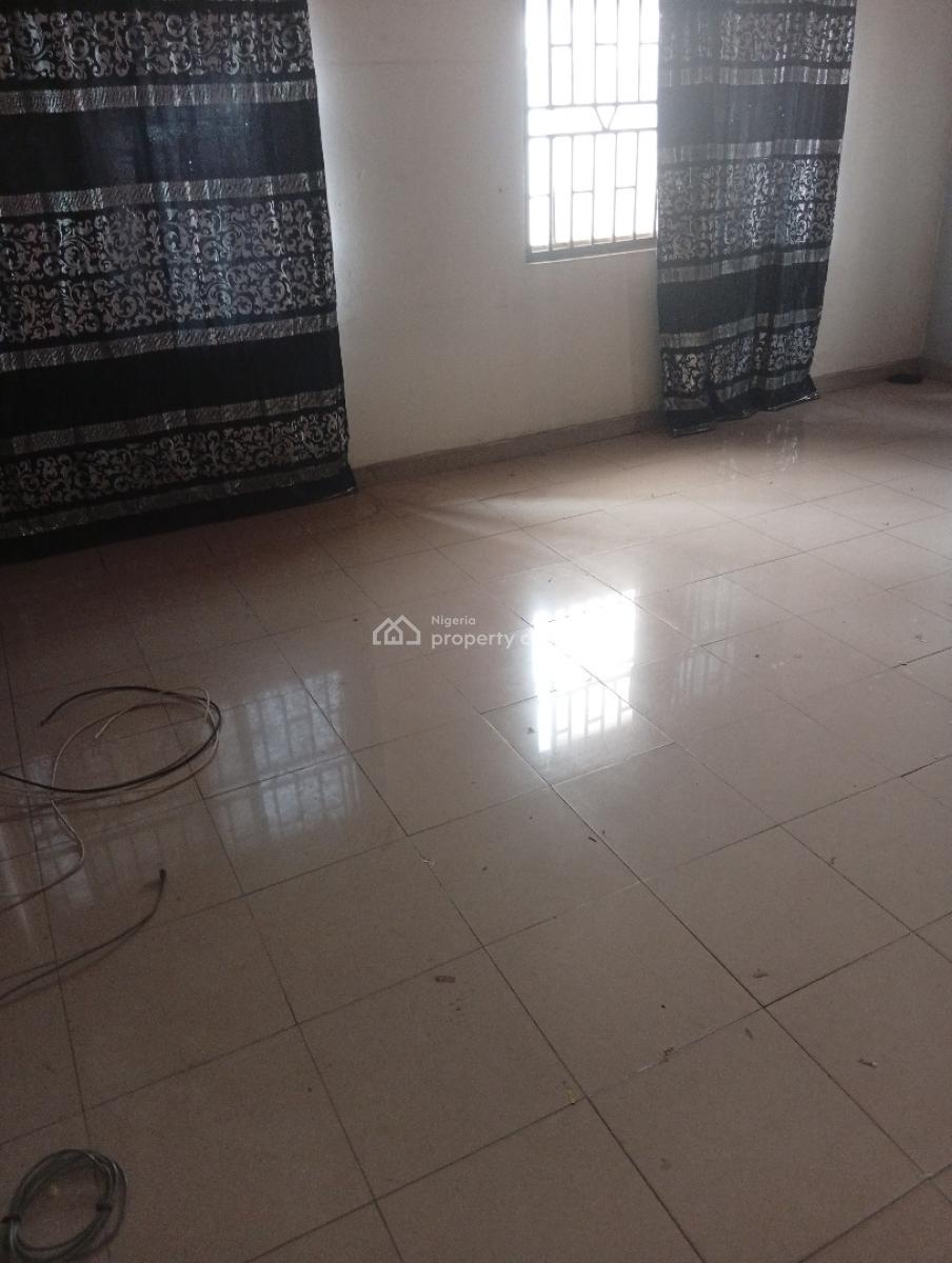 Tiled Ground Floor 3 Bedroom Flat Spacious, 3 Toilets Inside Estate, Fagba, Agege, Lagos, Flat / Apartment for Rent