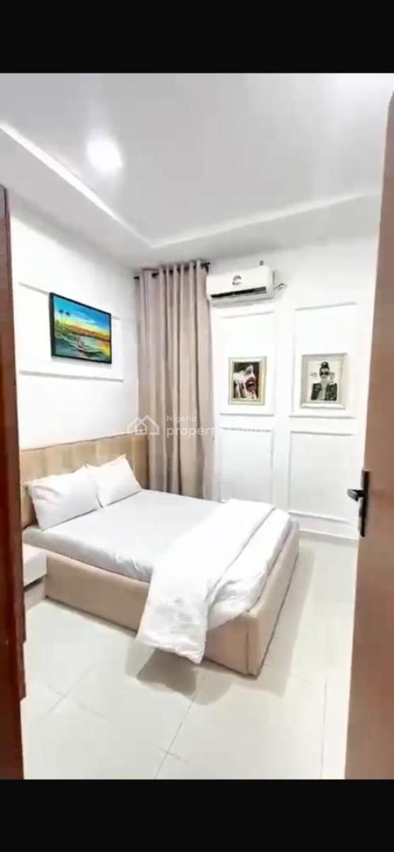Fully Furnished and Serviced 1 Bedroom Upstairs(video Available, Lekki Conservation, Lekki, Lagos, Mini Flat (room and Parlour) for Rent