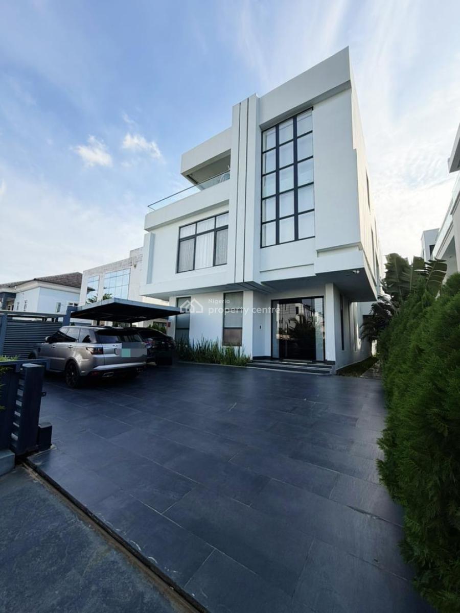 Contemporary 5 Bedroom Detached Duplex Fully Powerd By Solar, Osapa-london, Lekki, Lagos, Detached Duplex for Sale