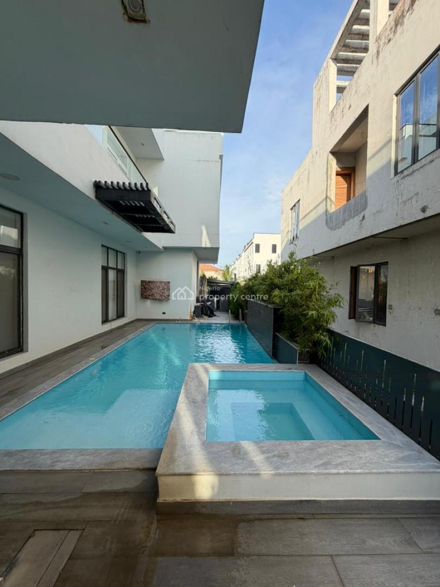 Contemporary 5 Bedroom Detached Duplex Fully Powerd By Solar, Osapa-london, Lekki, Lagos, Detached Duplex for Sale