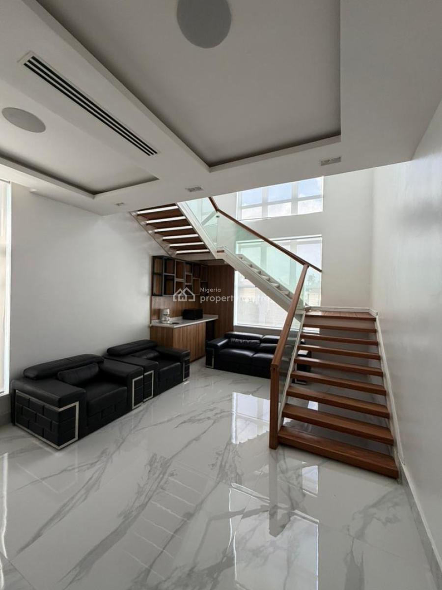 Contemporary 5 Bedroom Detached Duplex Fully Powerd By Solar, Osapa-london, Lekki, Lagos, Detached Duplex for Sale