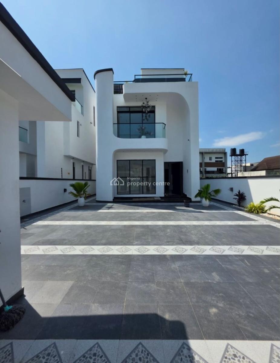 Super Luxury 5 Bedroom Fully Detached Home + Bq,terrace, Cinema &pool, Ikate, Lekki, Lagos, House for Sale